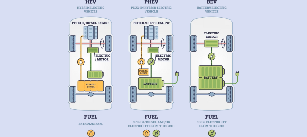 What Are the Different Types of Electric Vehicle? | Charge Wizard ...
